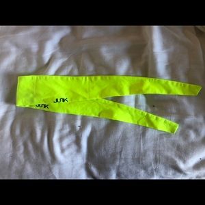 Junk Neon Yellow Tie Headband